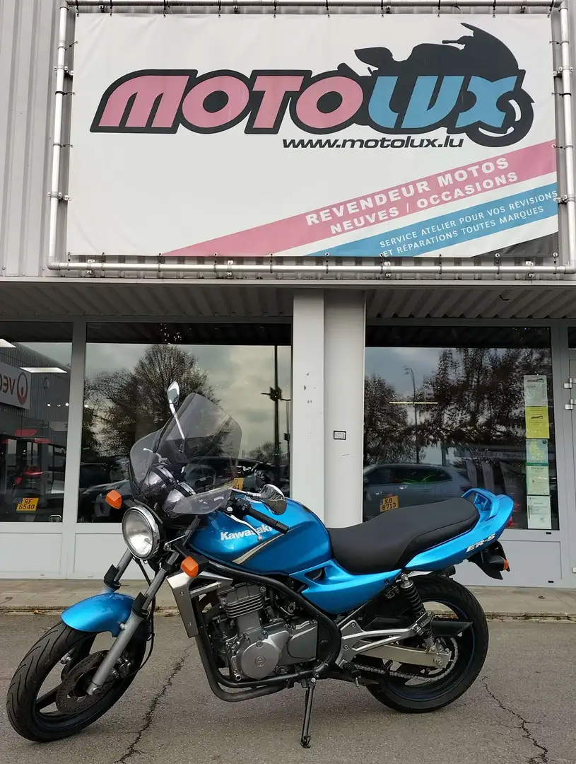 Kawasaki ER - 5 Bleu - 1
