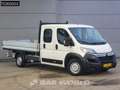 Citroen Jumper 130PK Open Laadbak Dubbel Cabine Euro6 Tipper Benn Blanc - thumbnail 3