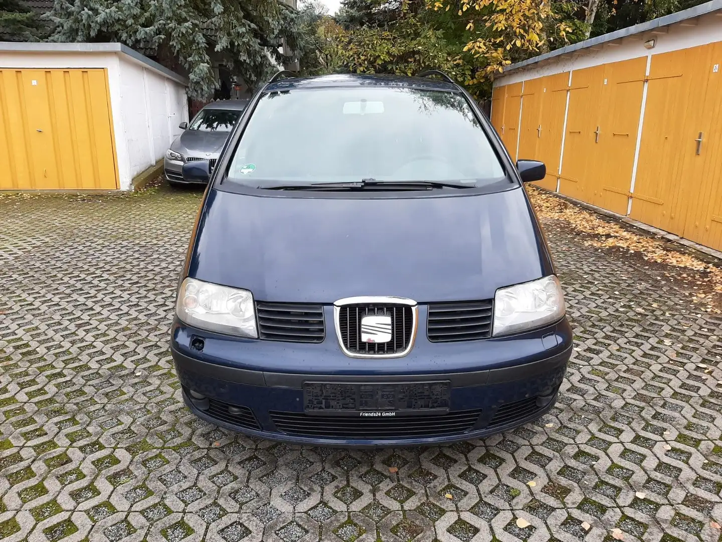 SEAT Alhambra 2.0, 7.Sitze,AHZV,Tüv neu Blauw - 2