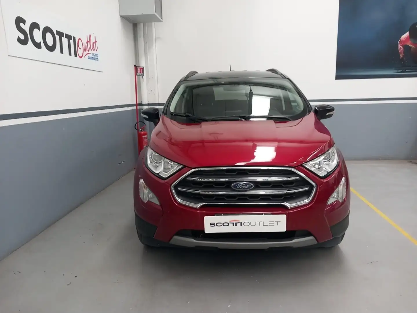 Ford EcoSport 1.0 EcoBoost 100 CV Titanium Roşu - 2