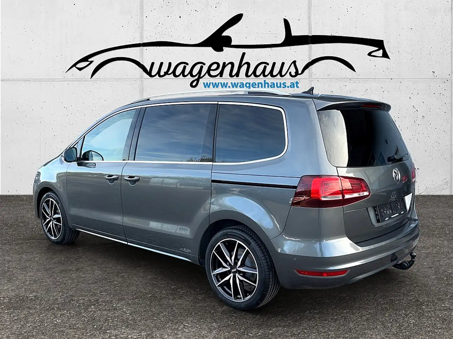 Volkswagen Sharan Highline SKY DSG, AHV, Sportpaket, Standheizung Grijs - 2
