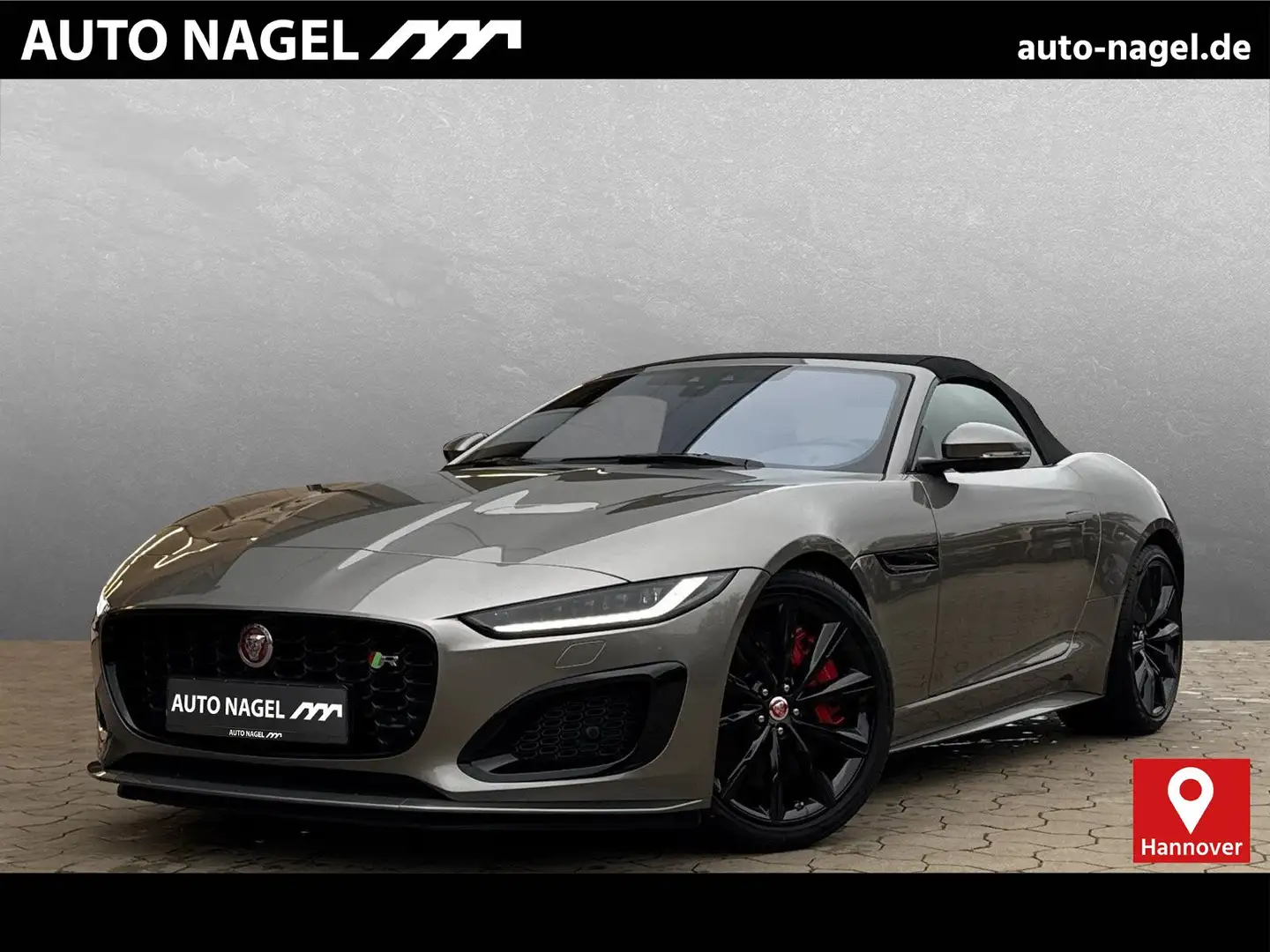 Jaguar F-Type F-Type Cabrio P575 R AWD 20"Black-Pack 770W TFT Argintiu - 1