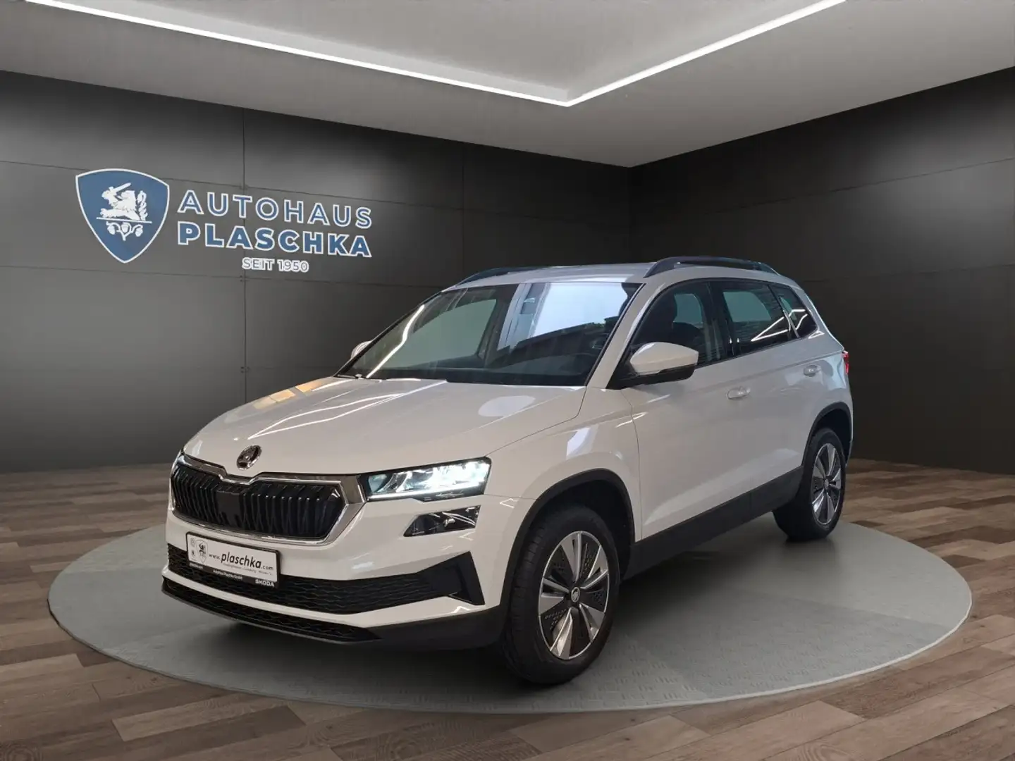 Skoda Karoq 1.5 TSI DSG Ambition AHK+APP+PDC+LED+LM Klima Weiß - 1