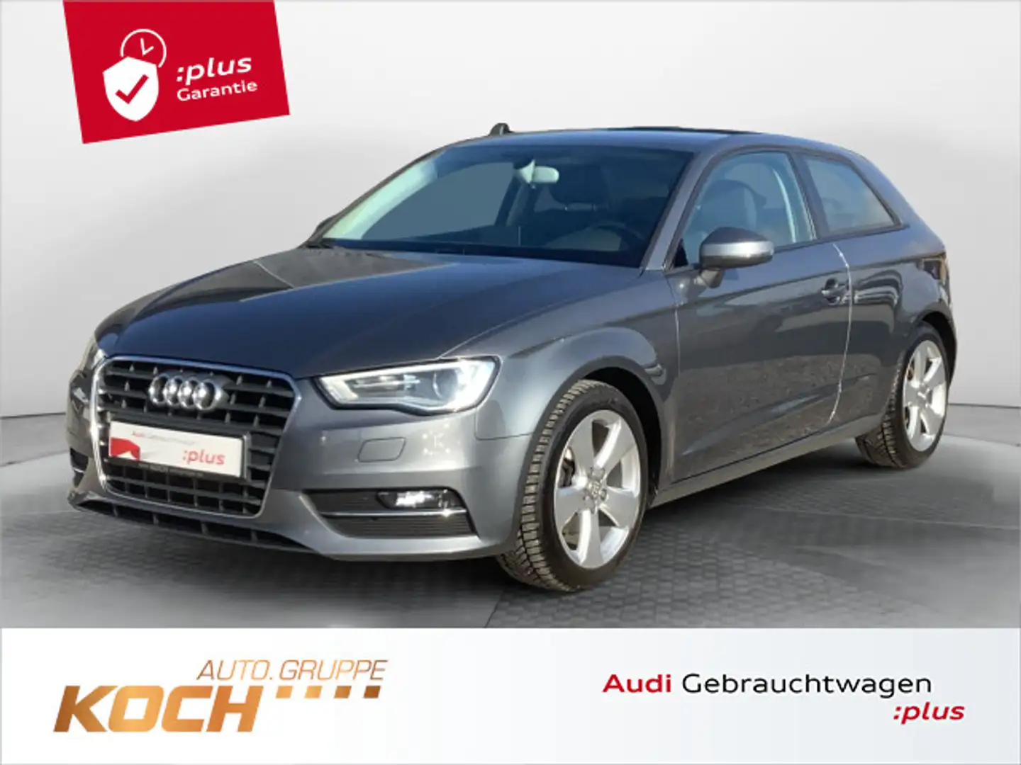 Audi A3 2.0 TDI, Xenon, AHK, Sportsitze, Sp Grau - 1