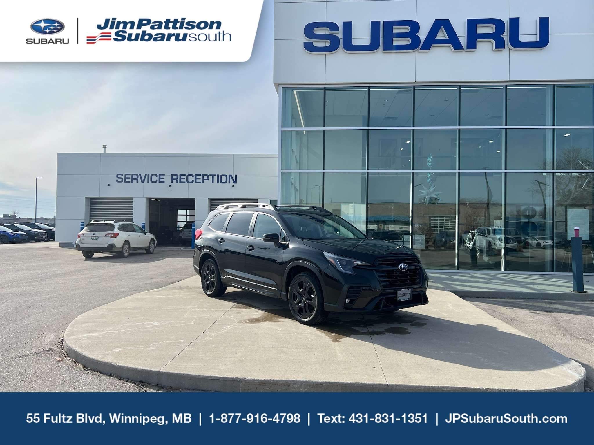 Black 2023 Subaru Ascent Onyx AWD SUV / Crossover Automatic