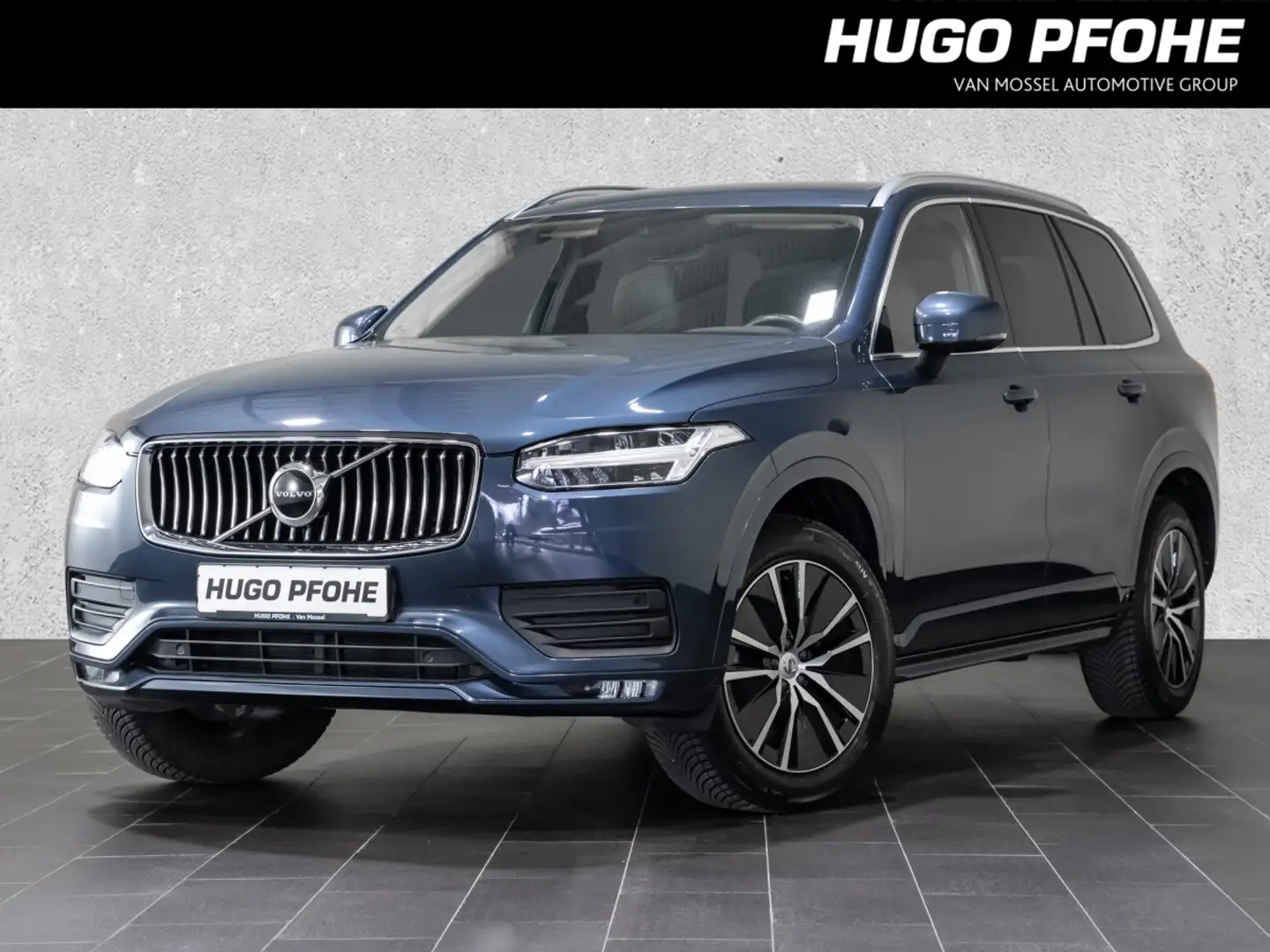 Volvo XC90 Momentum Pro B5 D AWD 7-Sitzer / LM-Felgen 19 7-Si Blau - 1