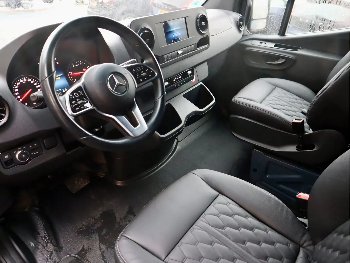 Mercedes-Benz Sprinter 315 150PK AUTOMAAT LEDEREN BEKLEDNG Gris - 2