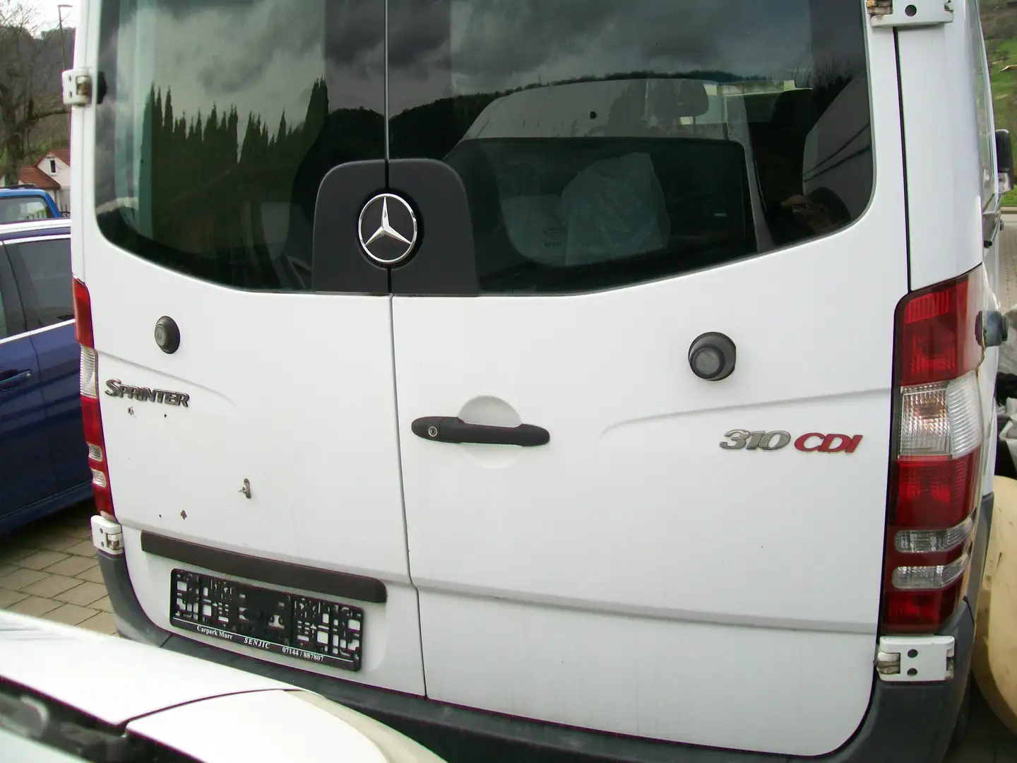Mercedes-Benz Sprinter 310 CDI, hoch mittellang, Weiß - 2