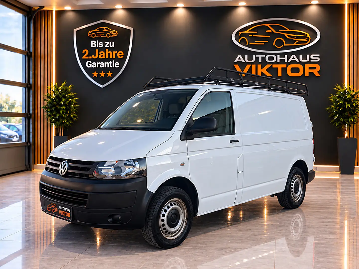 Volkswagen T5 2.0 TDI Kasten Facelift*Garantie* Weiß - 1