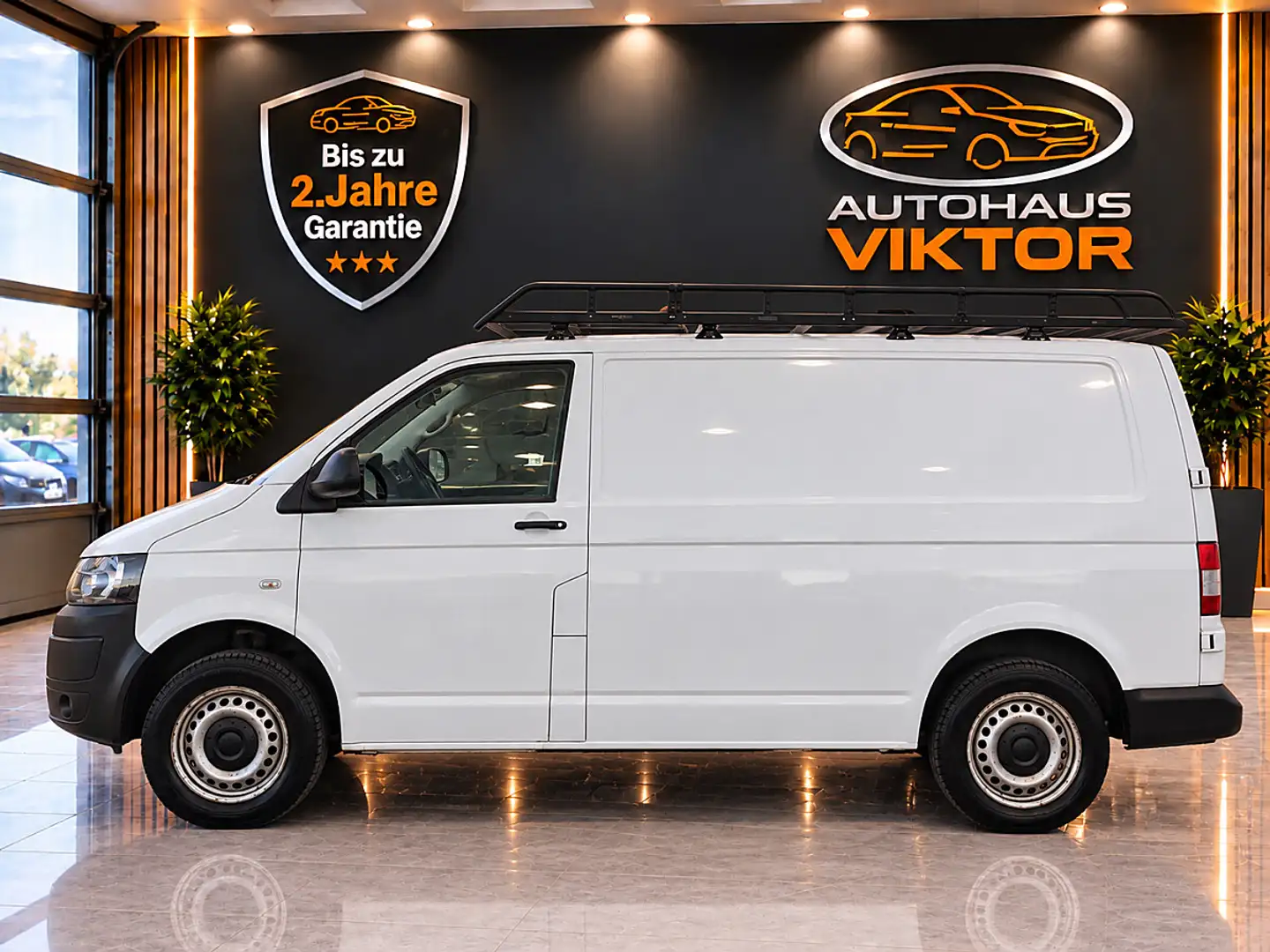Volkswagen T5 2.0 TDI Kasten Facelift*Garantie* Weiß - 2