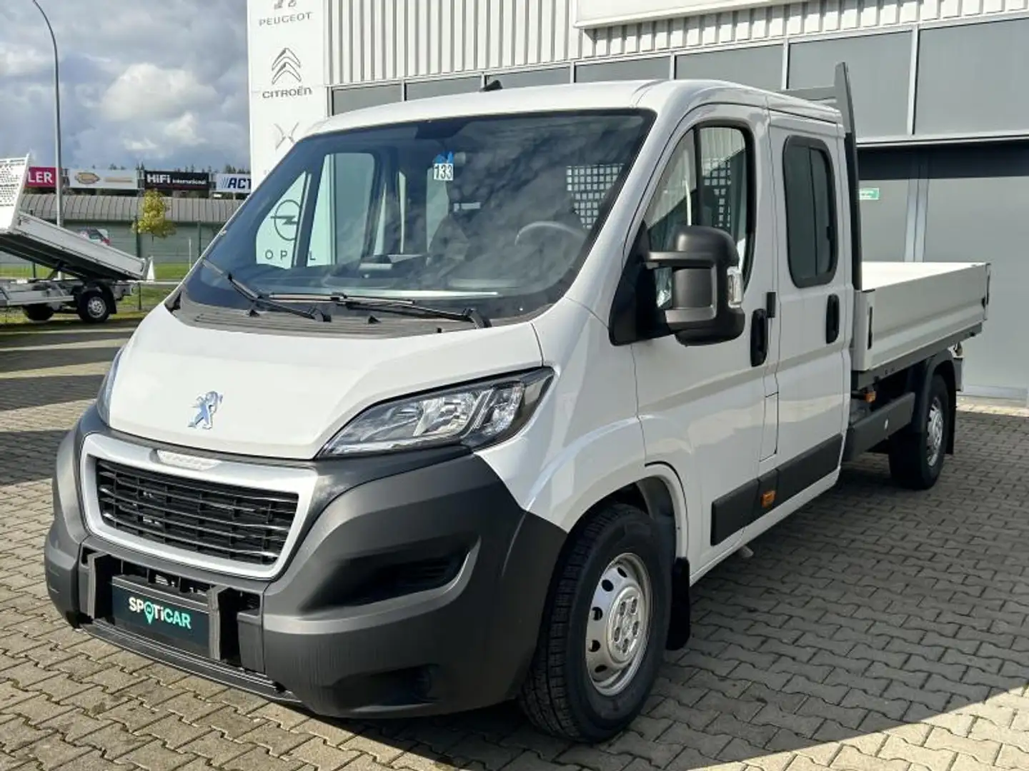Peugeot Boxer Plateau DC 435 L3 Blanc - 1