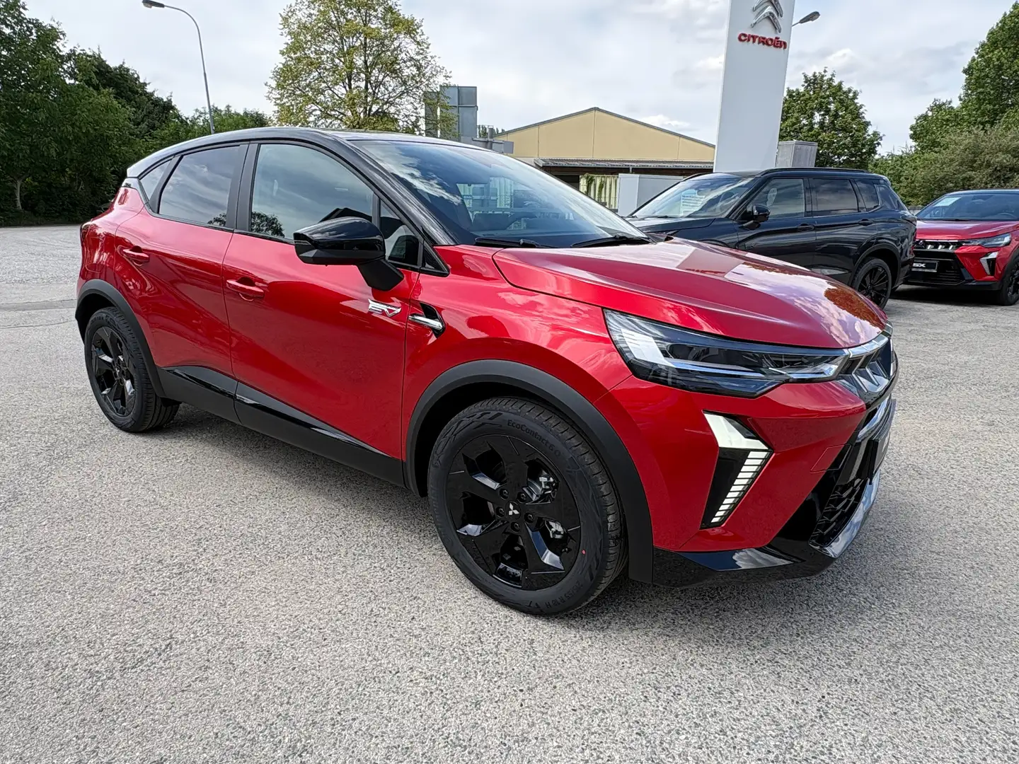 Mitsubishi ASX 1,8 HEV BlackEdition Aut./incl. Winterräder Rot - 2