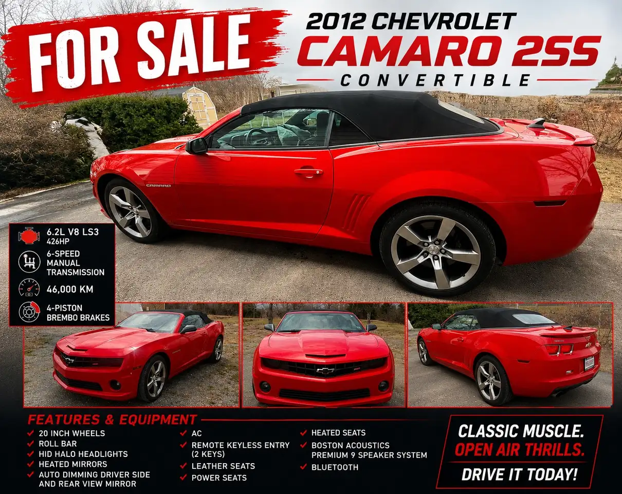 Chevrolet Camaro снимка Chevrolet Camaro