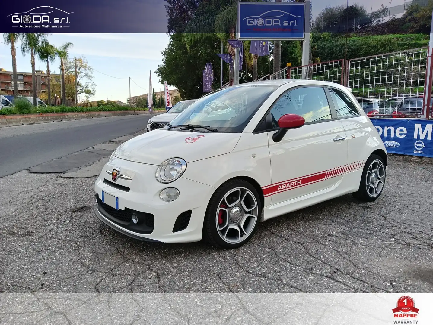 Abarth 500 1.4 Turbo T-Jet Custom Blanco - 1