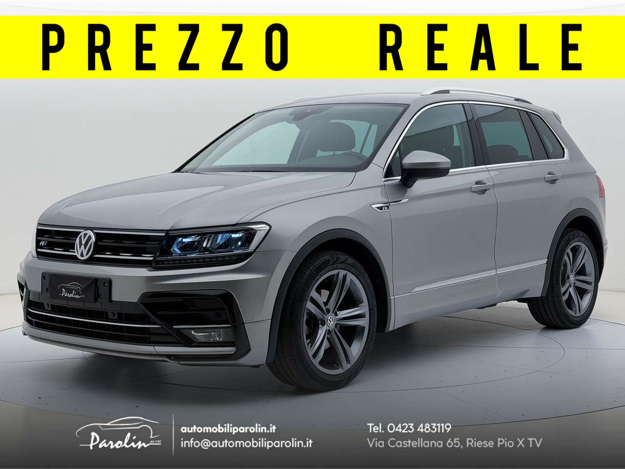 Volkswagen Tiguan 1.6 tdi Sport R-Line LED-CarPlay-19\'\'