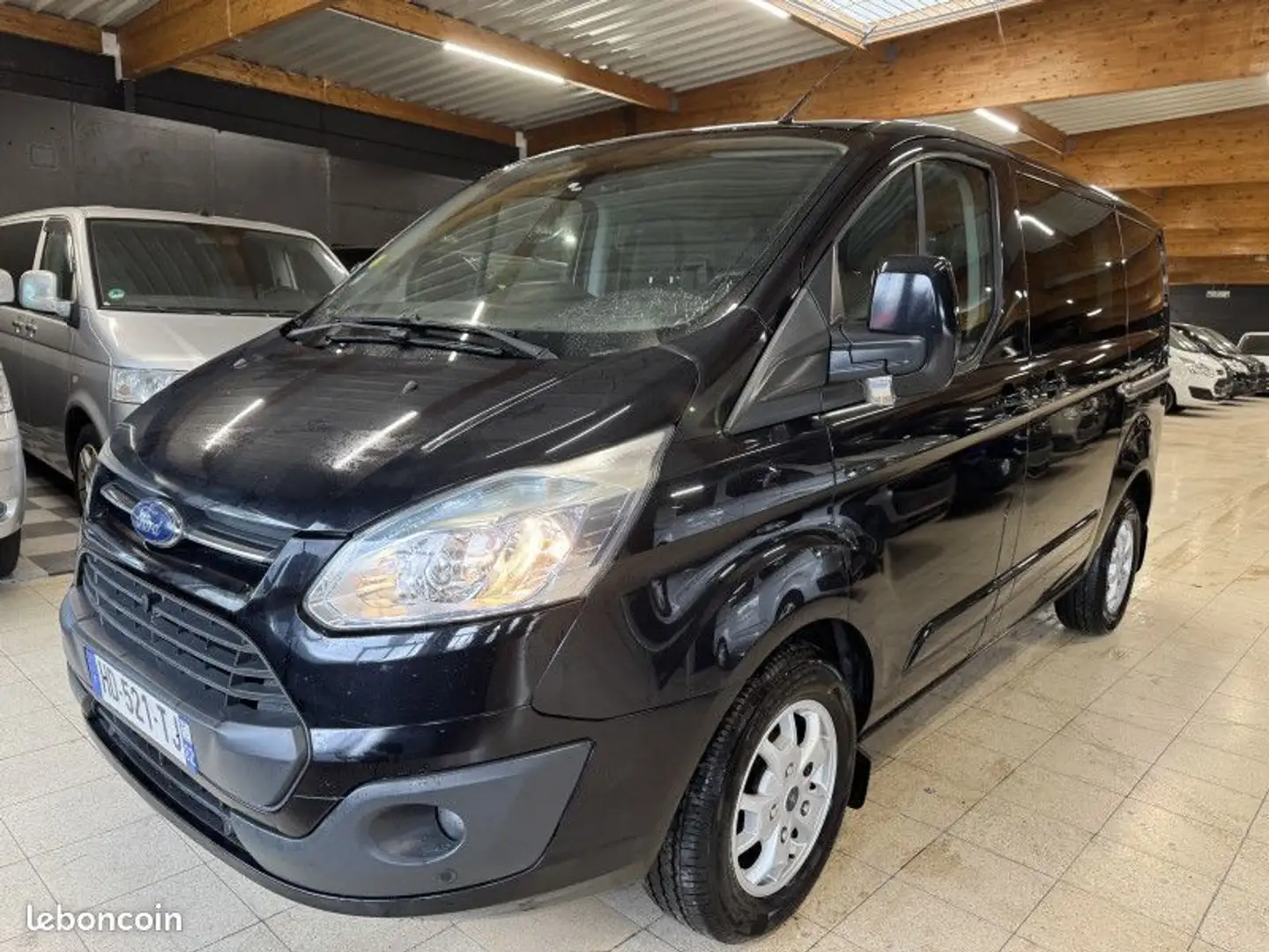 Ford Transit Custom TRANSIT FG 290 L1H1 2.2 TDCI 125CH TREND CABINE APPROFONDIE Noir - 1