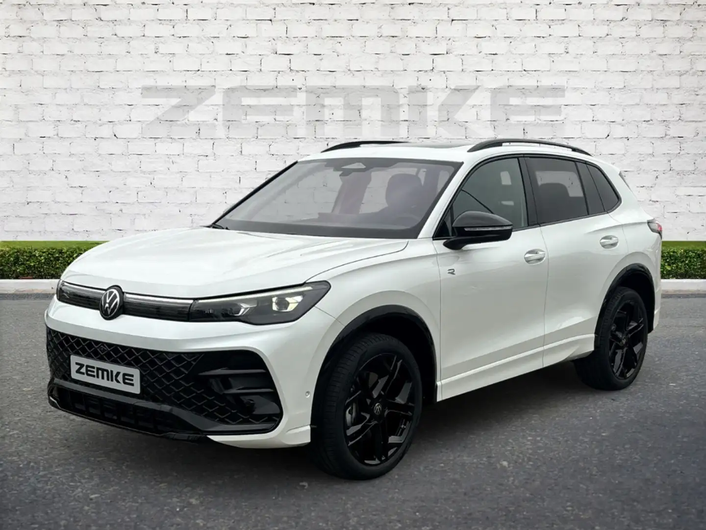 Volkswagen Tiguan R-Line 2,0 l TDI DSG StandHZG AHK-klappbar Weiß - 1