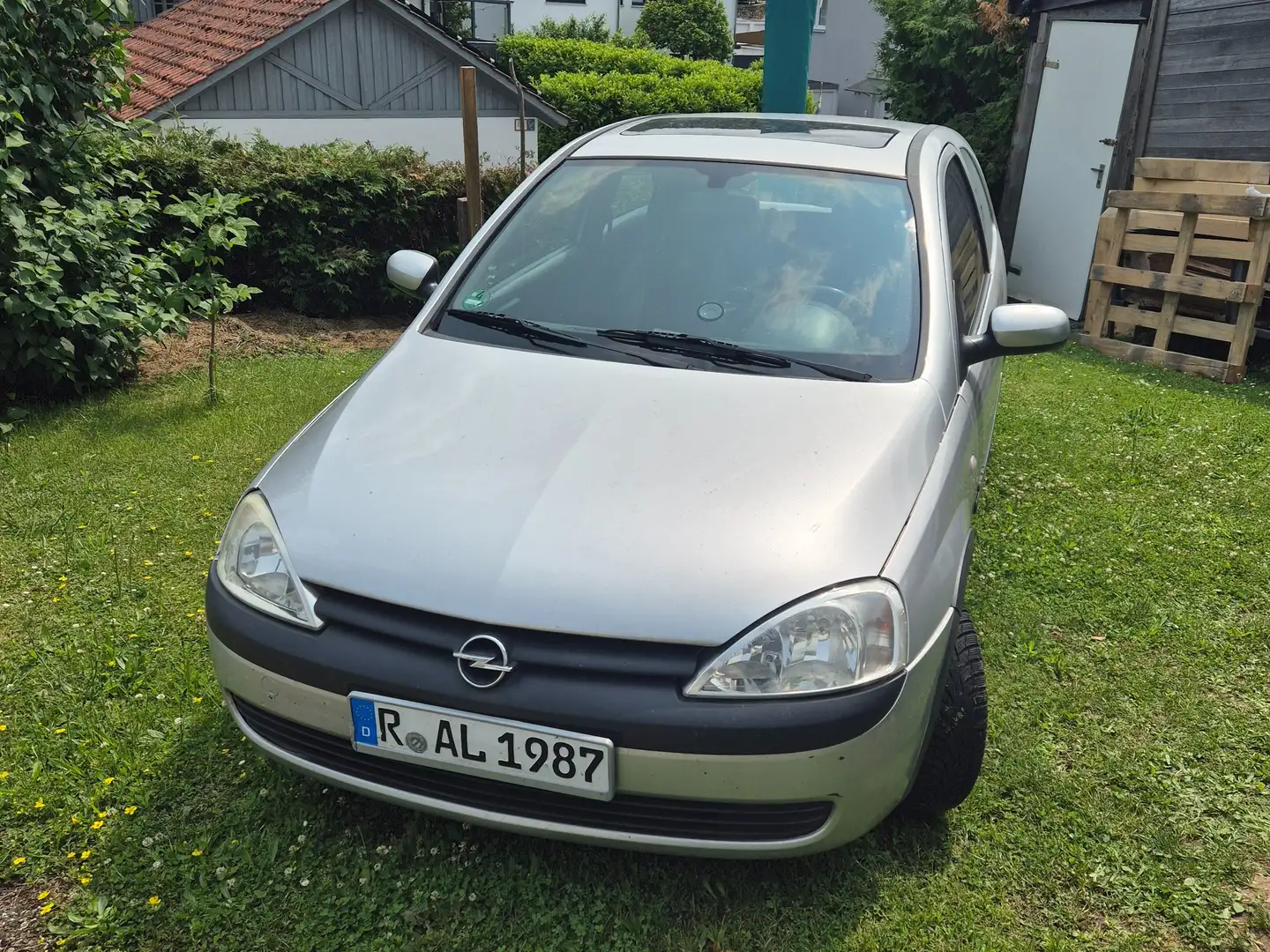 Opel Corsa Corsa 1.0 12V Silber - 1