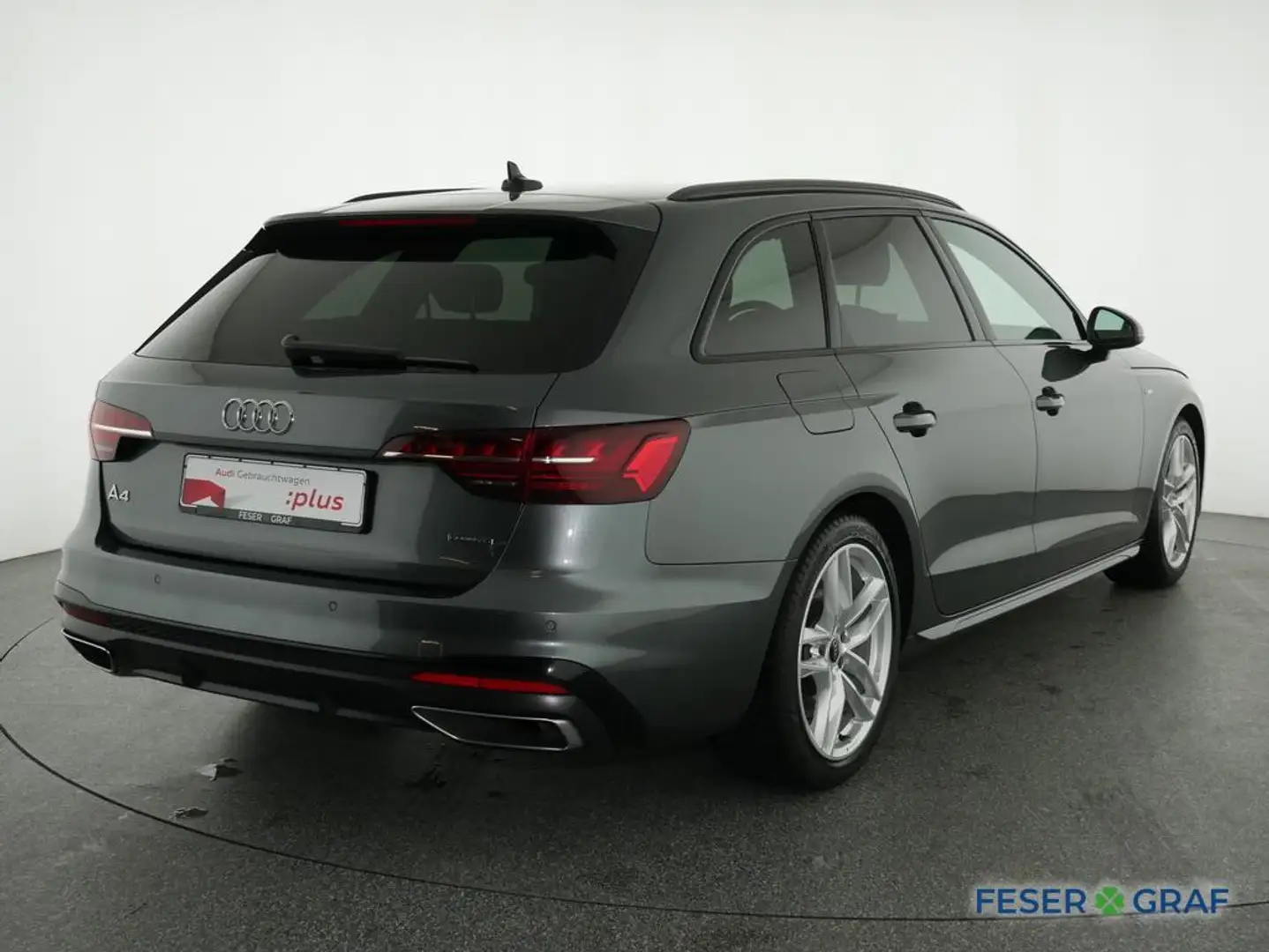 Audi A4 Avant 45 TFSI qu S Line Int AHK,Navi,LED,Leder Grau - 2