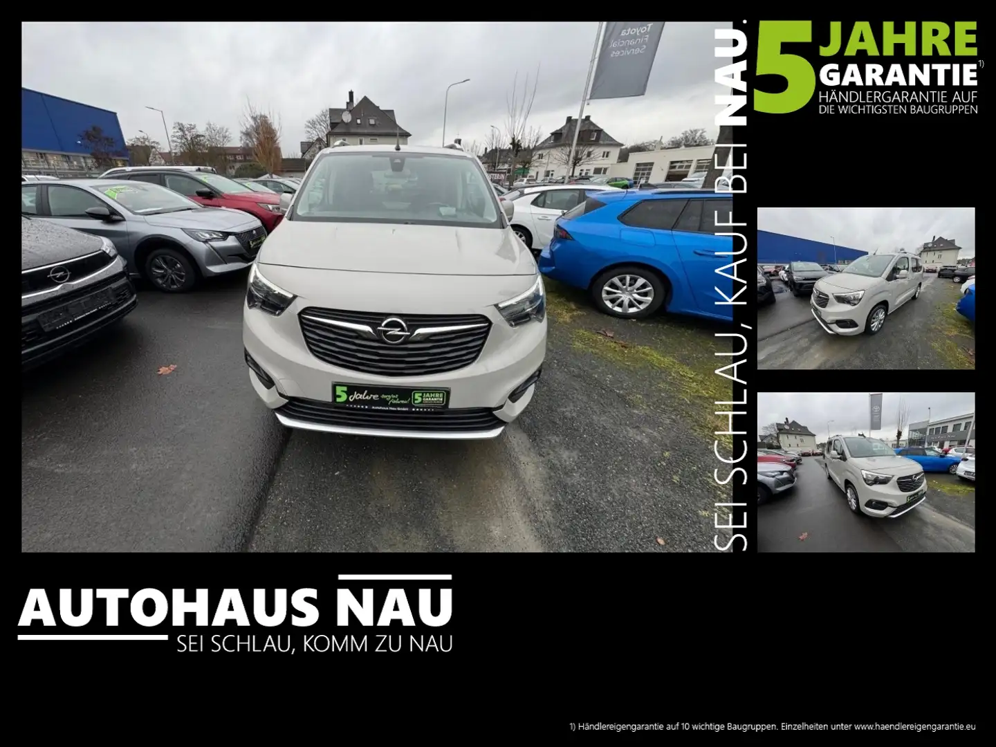 Opel Combo Life 1.5 D INNOVATION Navi+SHZ+2xKlima Inkl. Big Deal Gris - 1