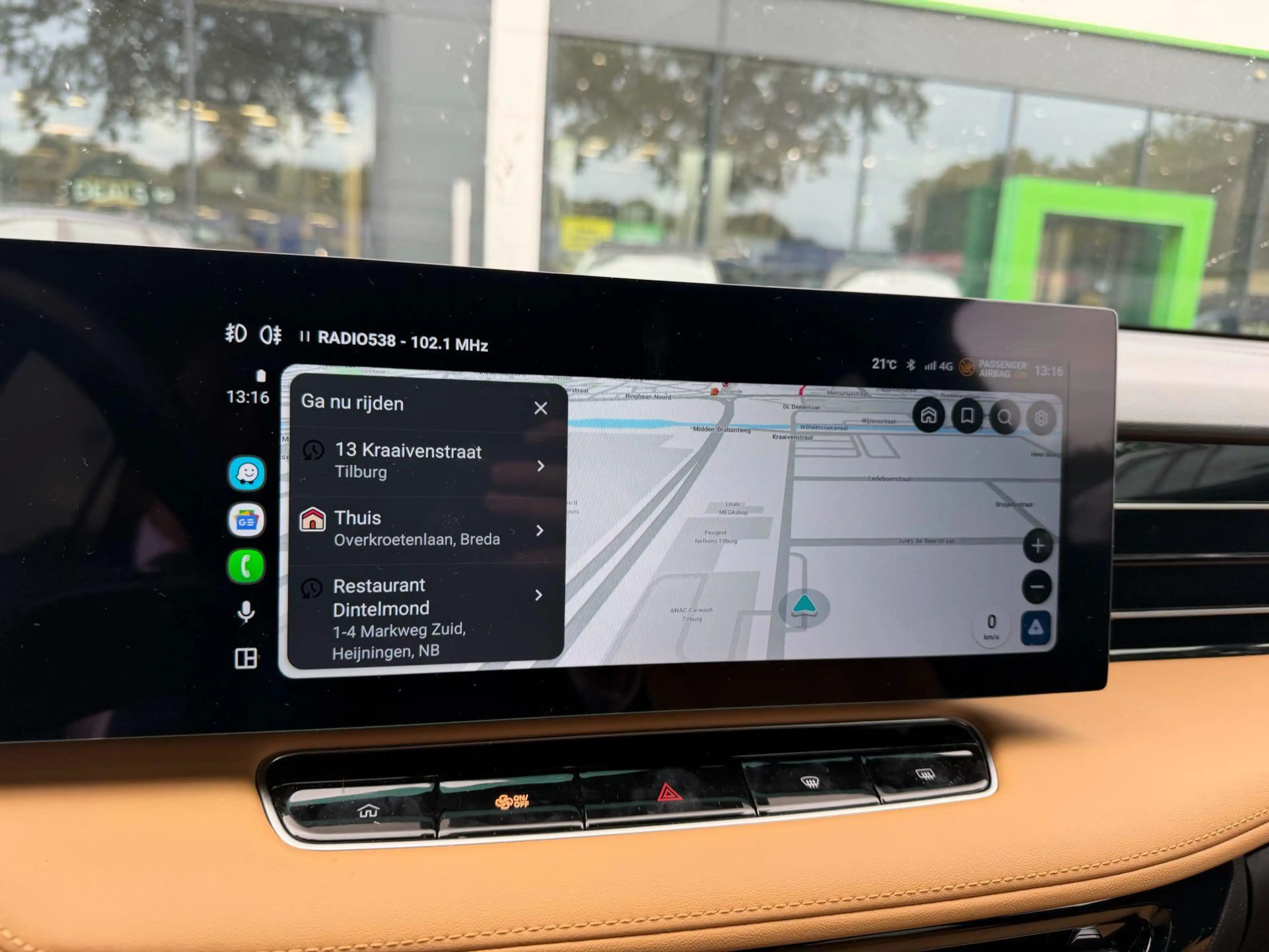MG HS PHEV 1.5 Aut. 272pk Luxury | Bruin Interieur | Tre — photo 9