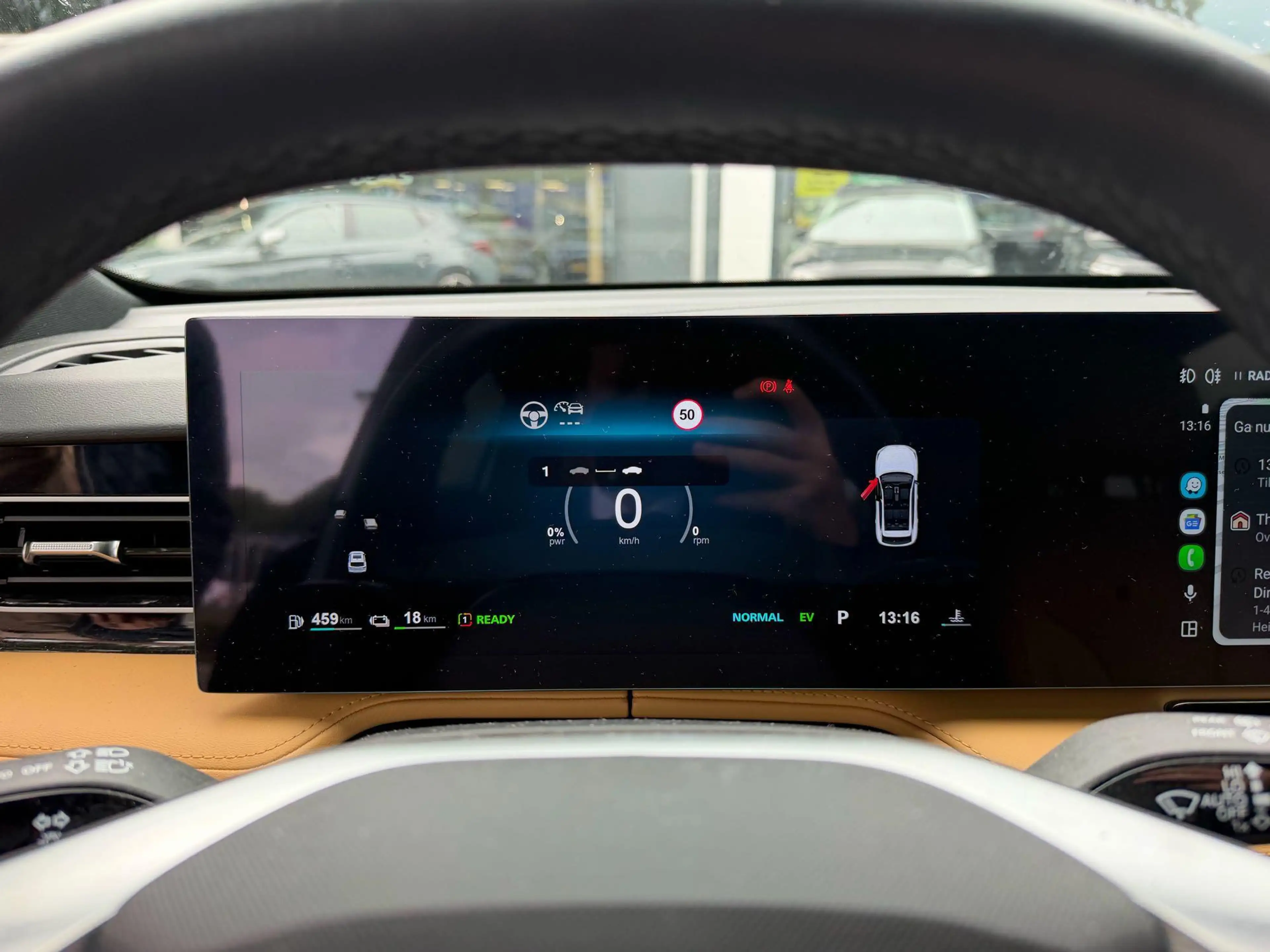 MG HS PHEV 1.5 Aut. 272pk Luxury | Bruin Interieur | Tre — photo 7
