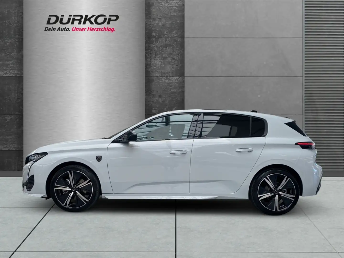 Peugeot 308 GT Hybrid 6-AT Surrounding-Plus Premium-Paket AHK- Weiß - 2