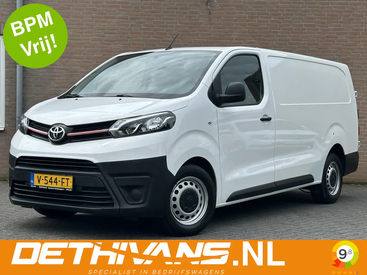 Toyota Proace Worker 1.6D-4D Extra Lang / Airconditioning / Euro Wit - 1