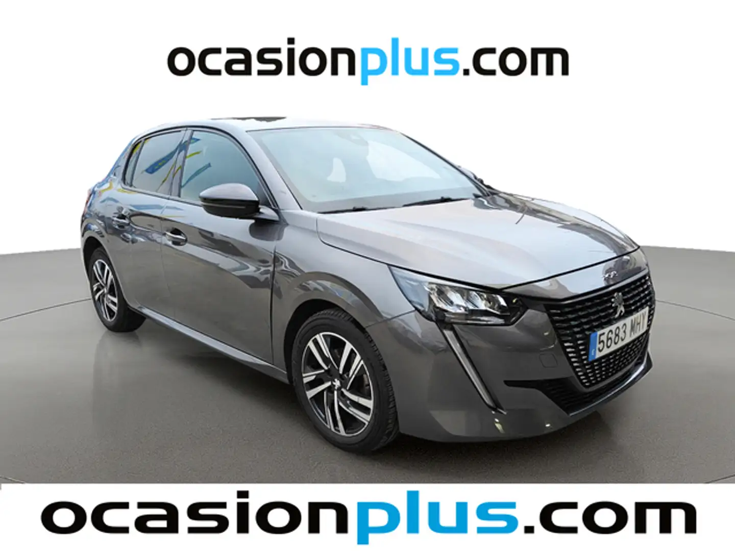 Peugeot 208 1.2 Puretech S&S Allure 100 Grau - 2