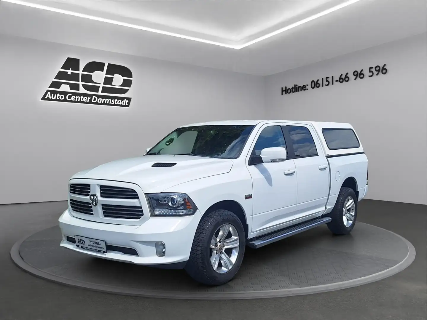 Dodge RAM 1500 HEMI Crew Cab Limited *2.HAND*LEDER*SCHIEBEDA Blanc - 1