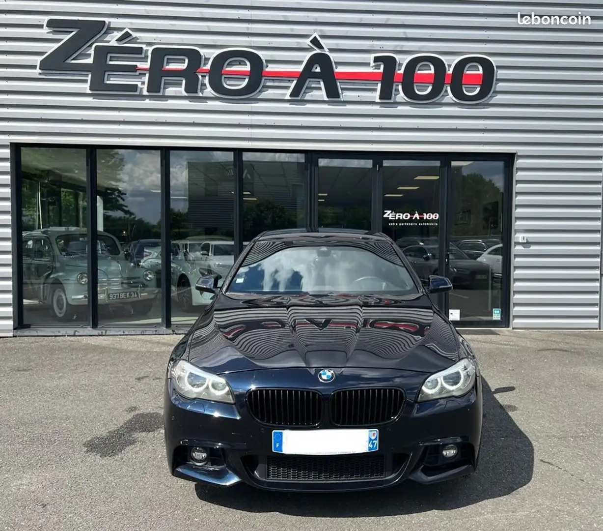 BMW 535 535D F10 3.0 313ch PACK M SPORT DESIGN Bleu - 2