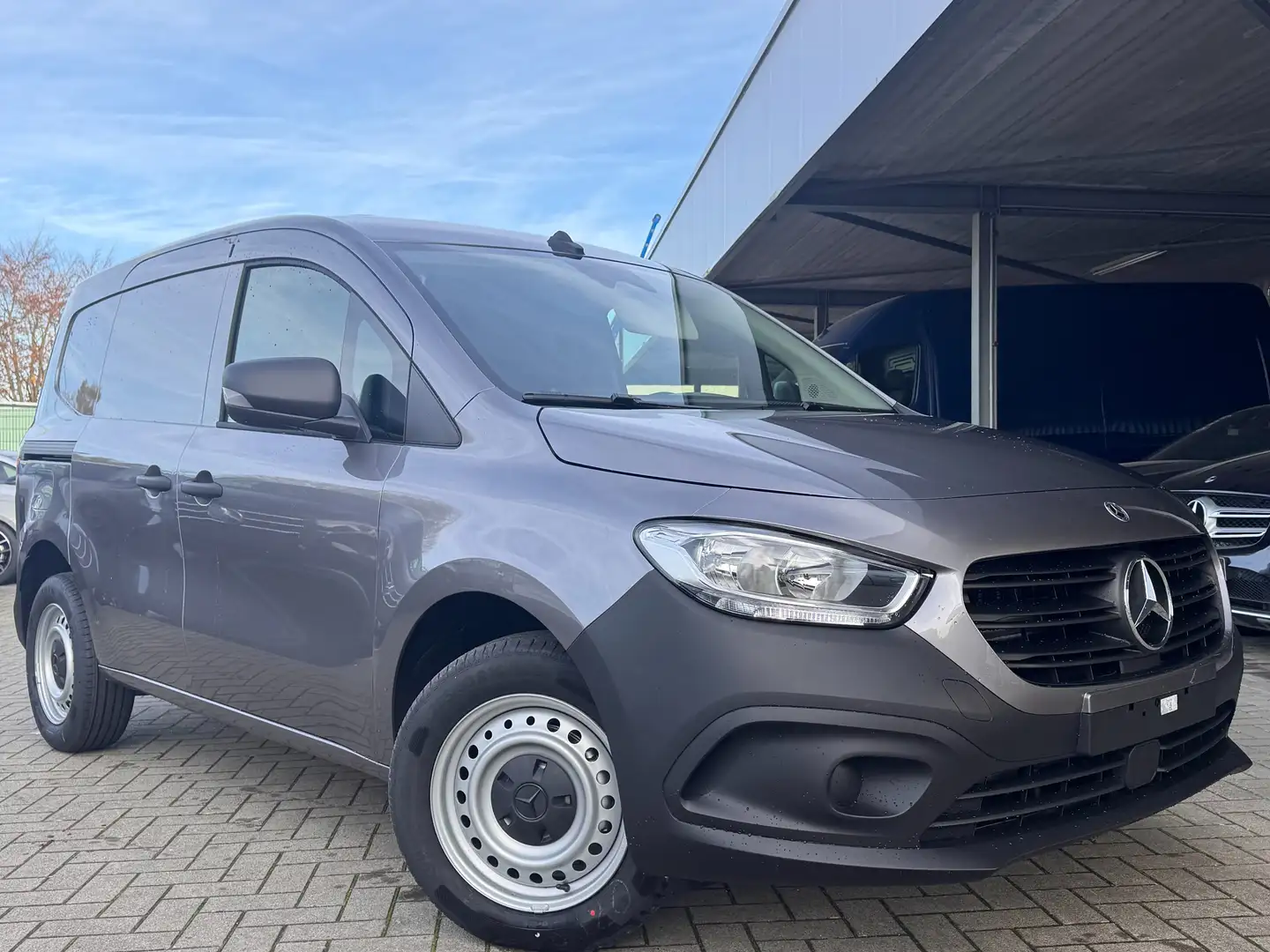 Mercedes-Benz Citan NIEUW / 110CDI / 18.646+BTW / driezit Серый - 1