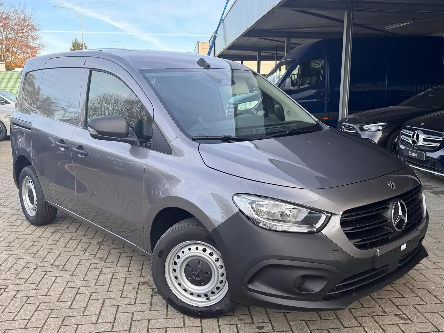 Mercedes-Benz Citan NIEUW / 110CDI / 18.646+BTW / driezit Серый - 2