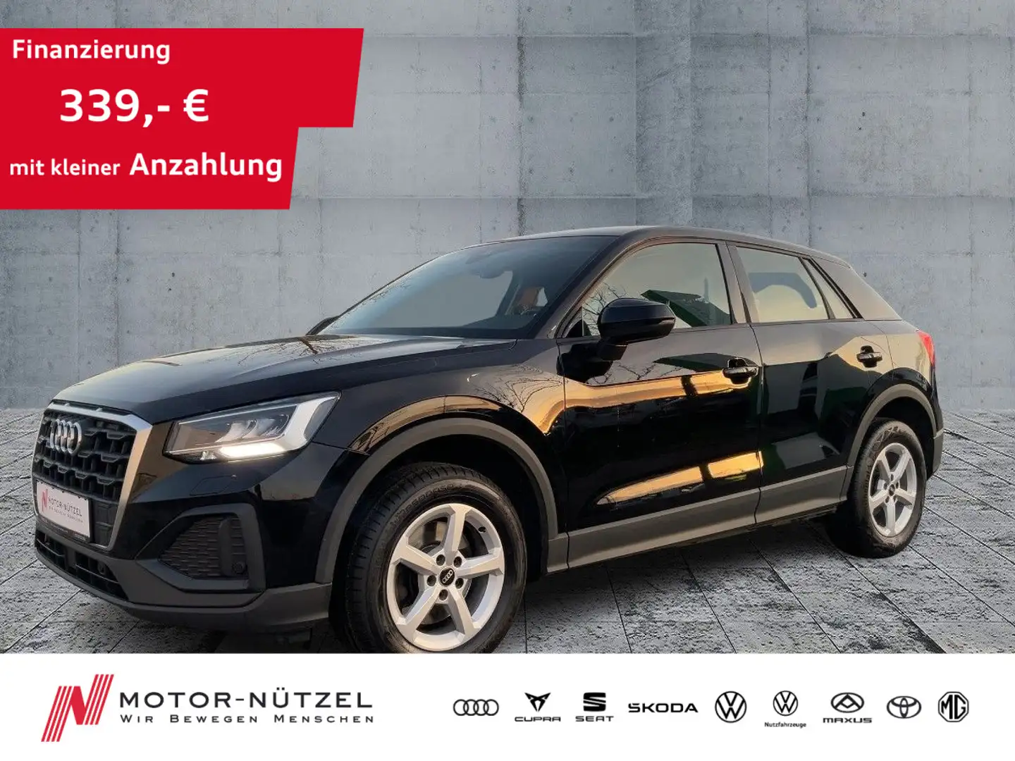 Audi Q2 35 TDI S-TRONIC LED+NAVI+RFK+ACC+SHZ+16"LM Schwarz - 1