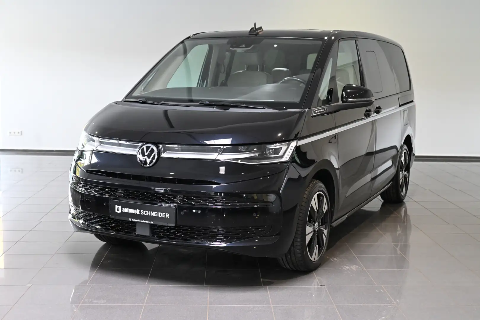 Volkswagen T7 Multivan 2.0 TDI Style lang Pano StHz ACC 19 Noir - 1