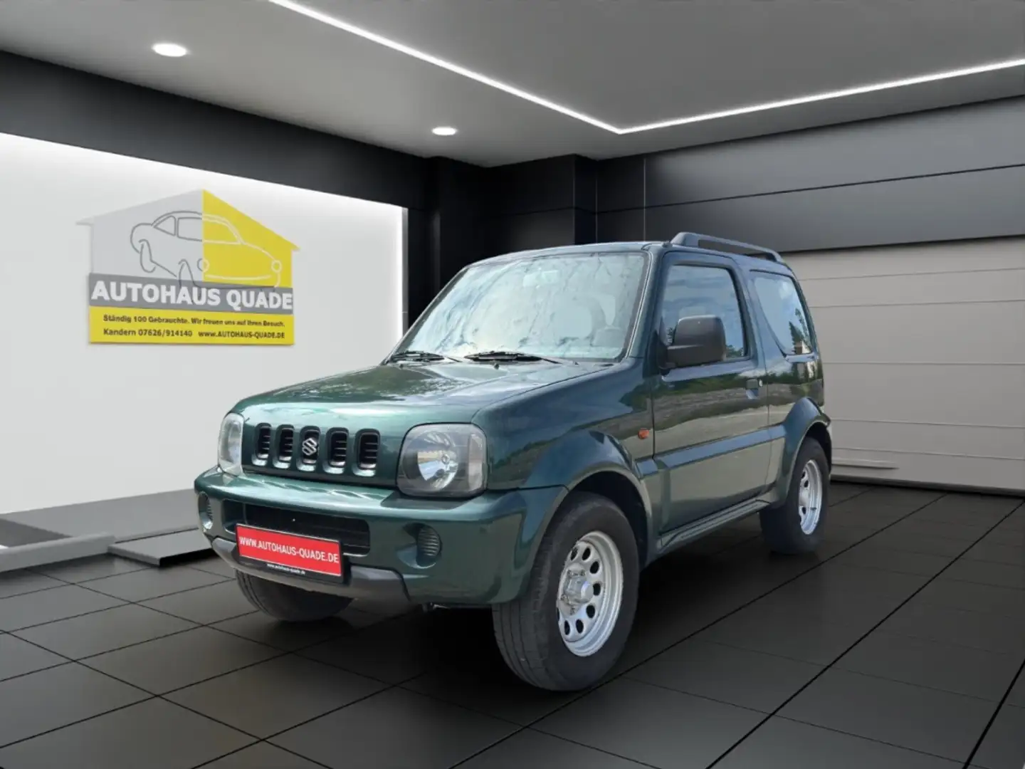 Suzuki Jimny JimnyLim. ALLRAD el.SP teilb.Rücksb eFH ZV Servo A Verde - 1