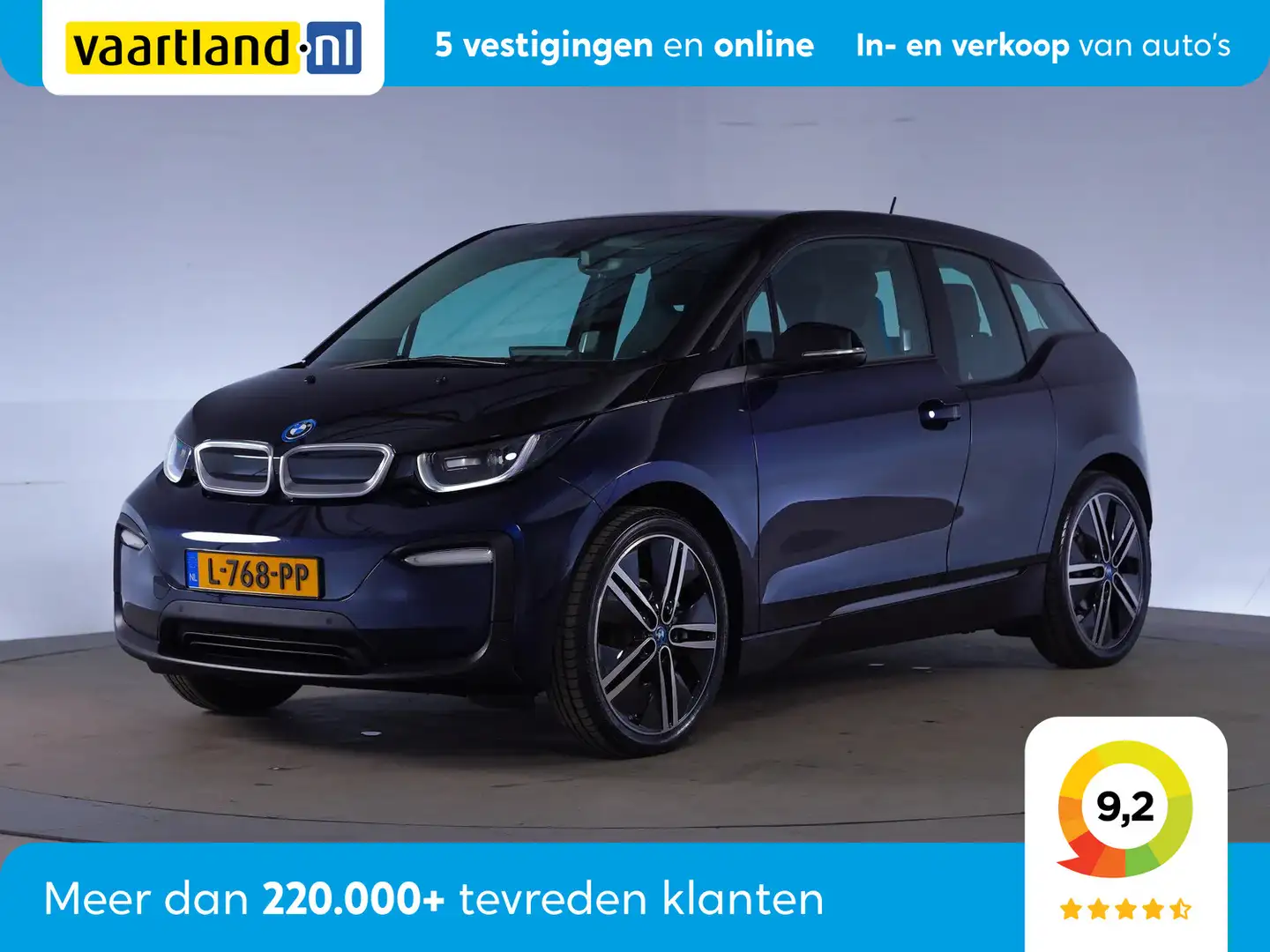 BMW i3 Executive Edition 120Ah 42 kWh [ LED Navi Camera ] Blauw - 1