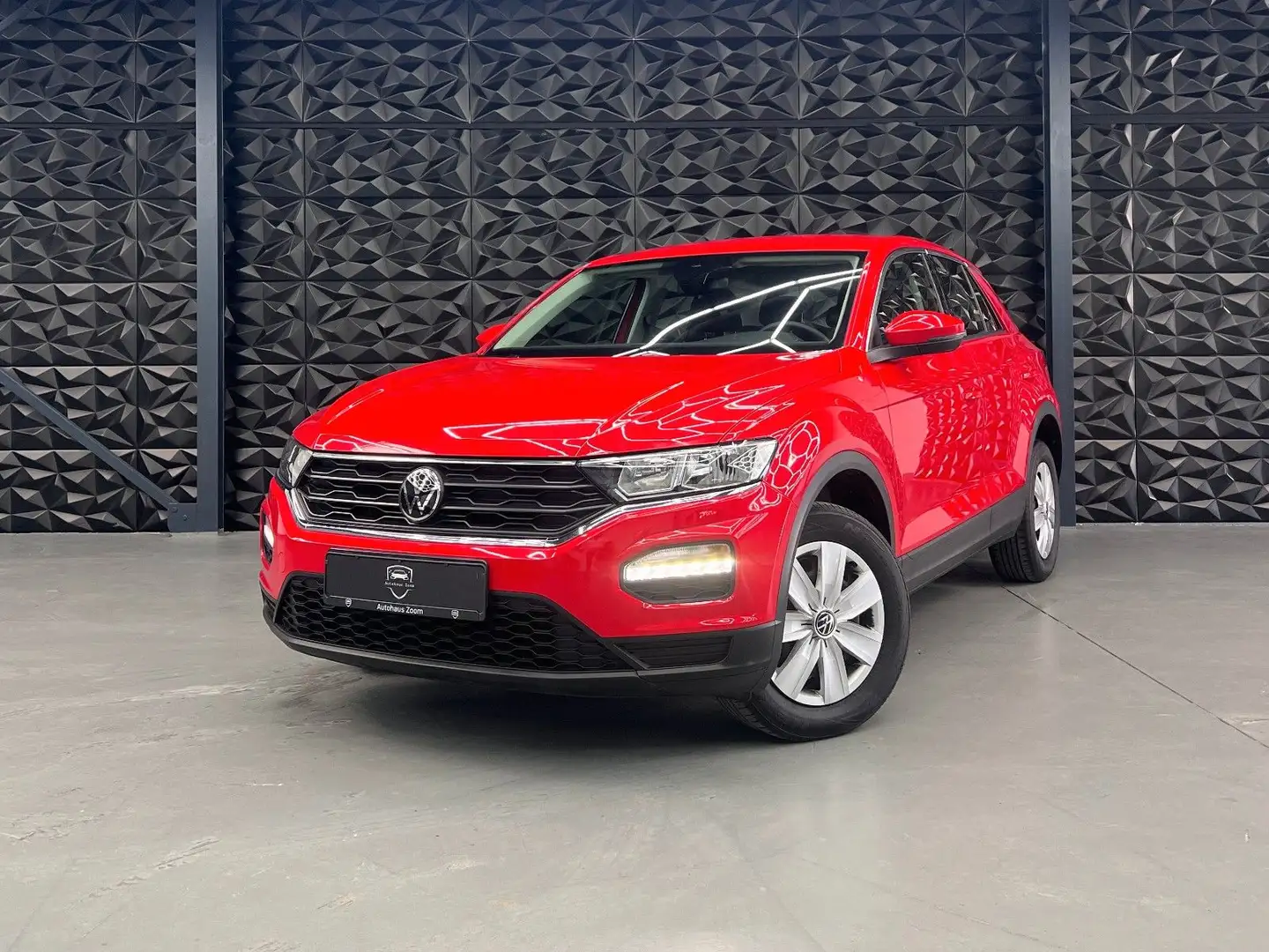Volkswagen T-Roc 1.HD MwSt/VW Scheckheft/NAVI/LANE ASS/SHZ Rouge - 1