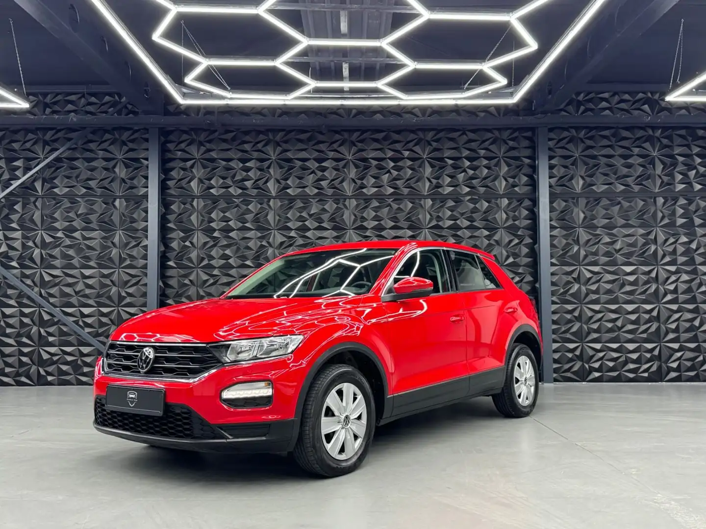 Volkswagen T-Roc 1.HD MwSt/VW Scheckheft/NAVI/LANE ASS/SHZ Rouge - 2