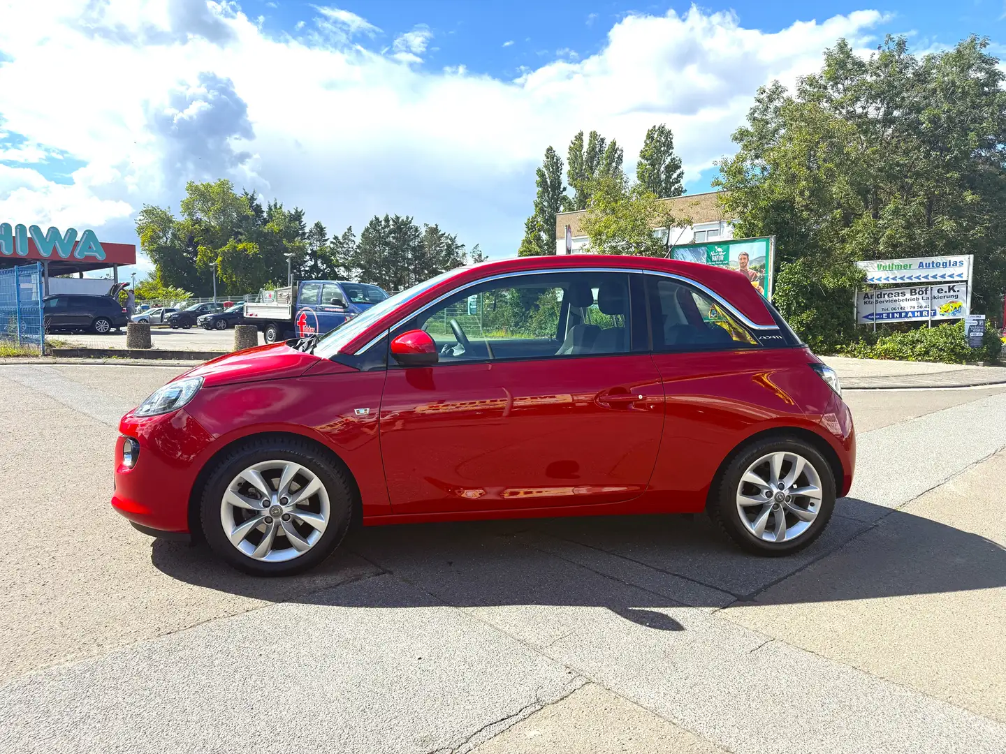 Opel Adam 1.4 JAM Automatik (ORG.38.250km*VOLL-SCHECKHEFT) Rot - 1