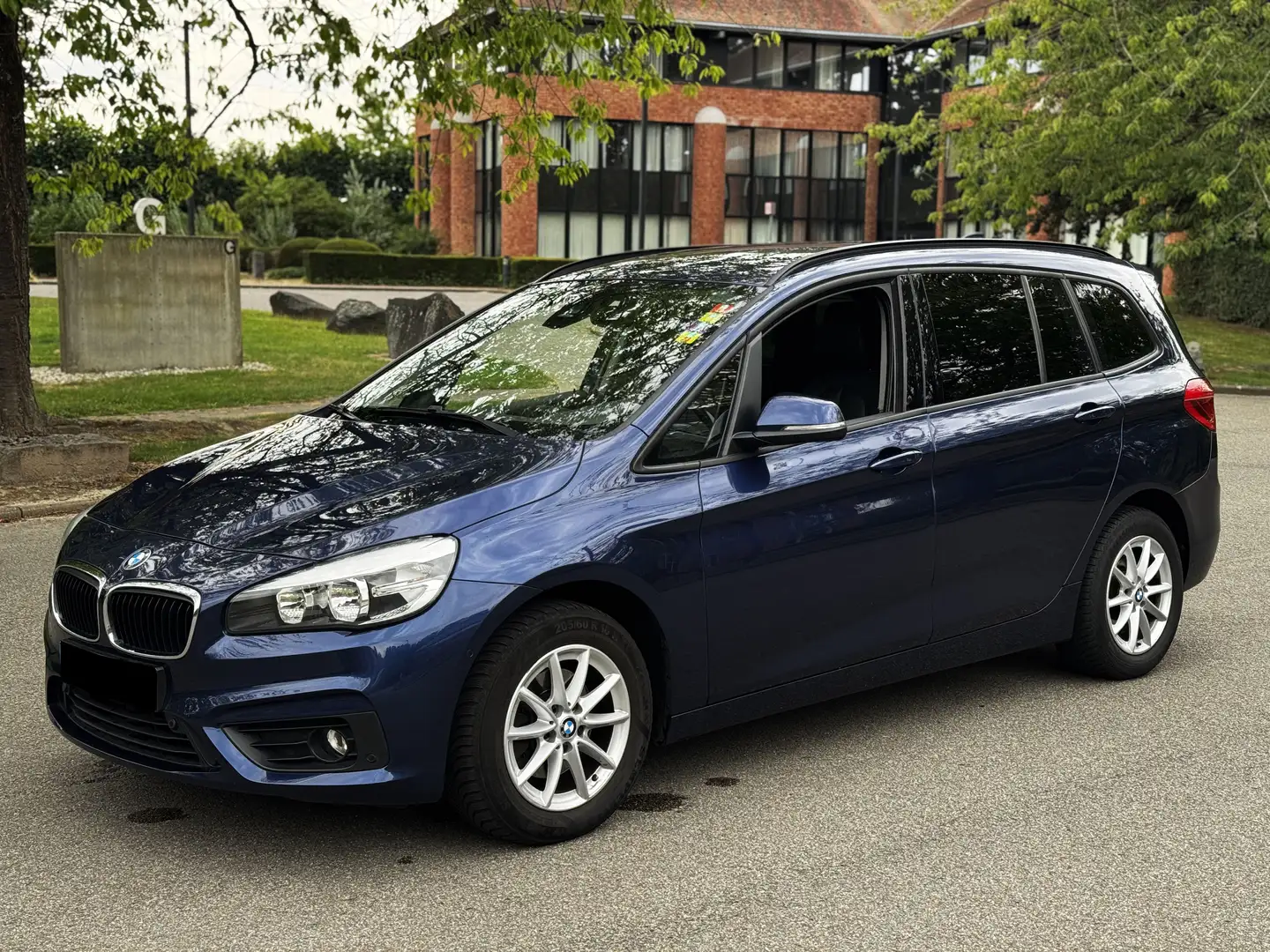 BMW 216 Gran Tourer 216 dA STEPTRONIC -NAV-CUIR-7 PLACES Modrá - 1