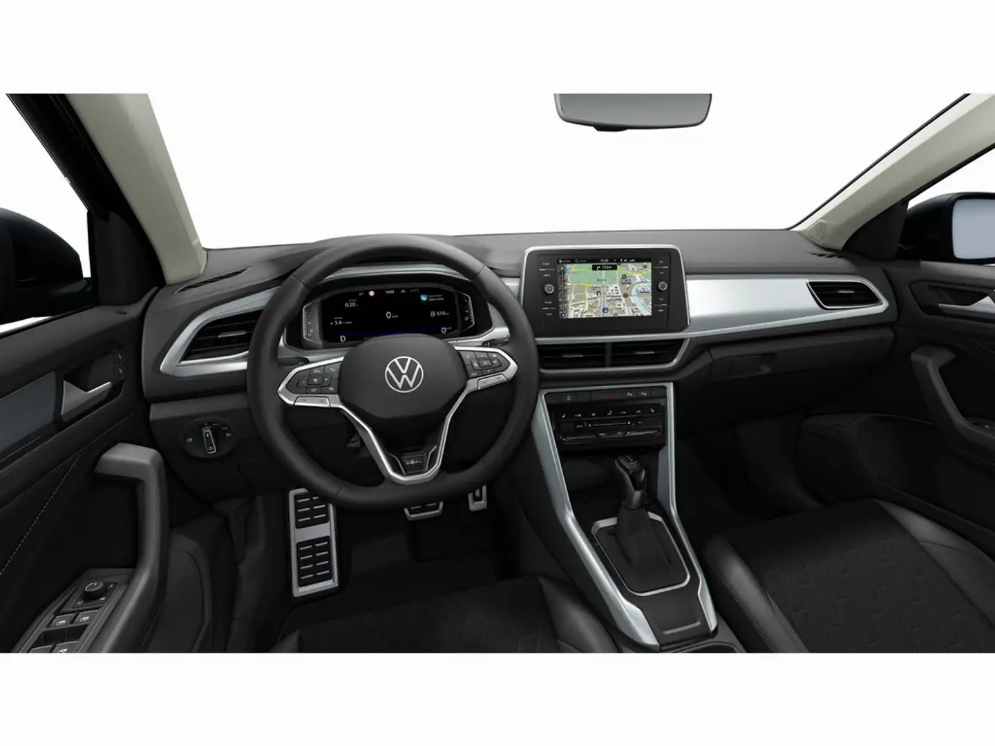 Volkswagen T-Roc Goal 1.5 TSI DSG AHK, Rückfahrkamera, Lenkradheizung Schwarz - 2