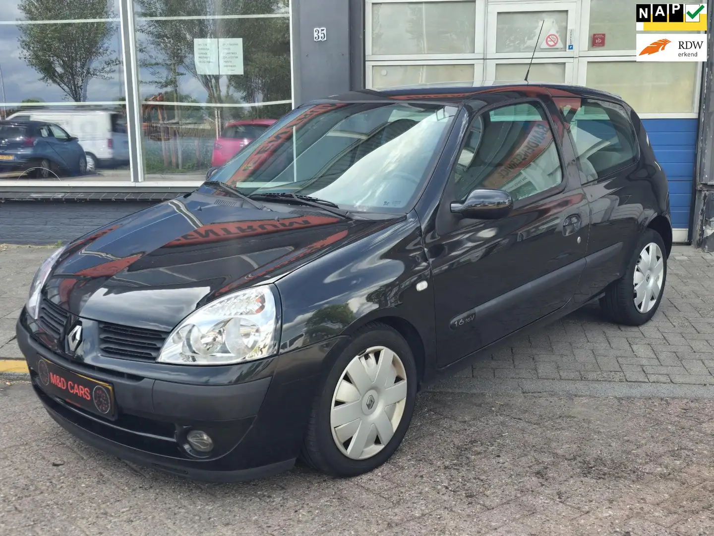 Renault Clio 1.6-16V Dynamique Luxe AIRCO ELEK RAMEN NAP Чорний - 1