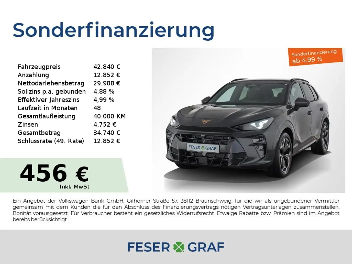 CUPRA Terramar 1.5TSI eHybrid 150kW ACC LED DrivePaketXL Grau - 1