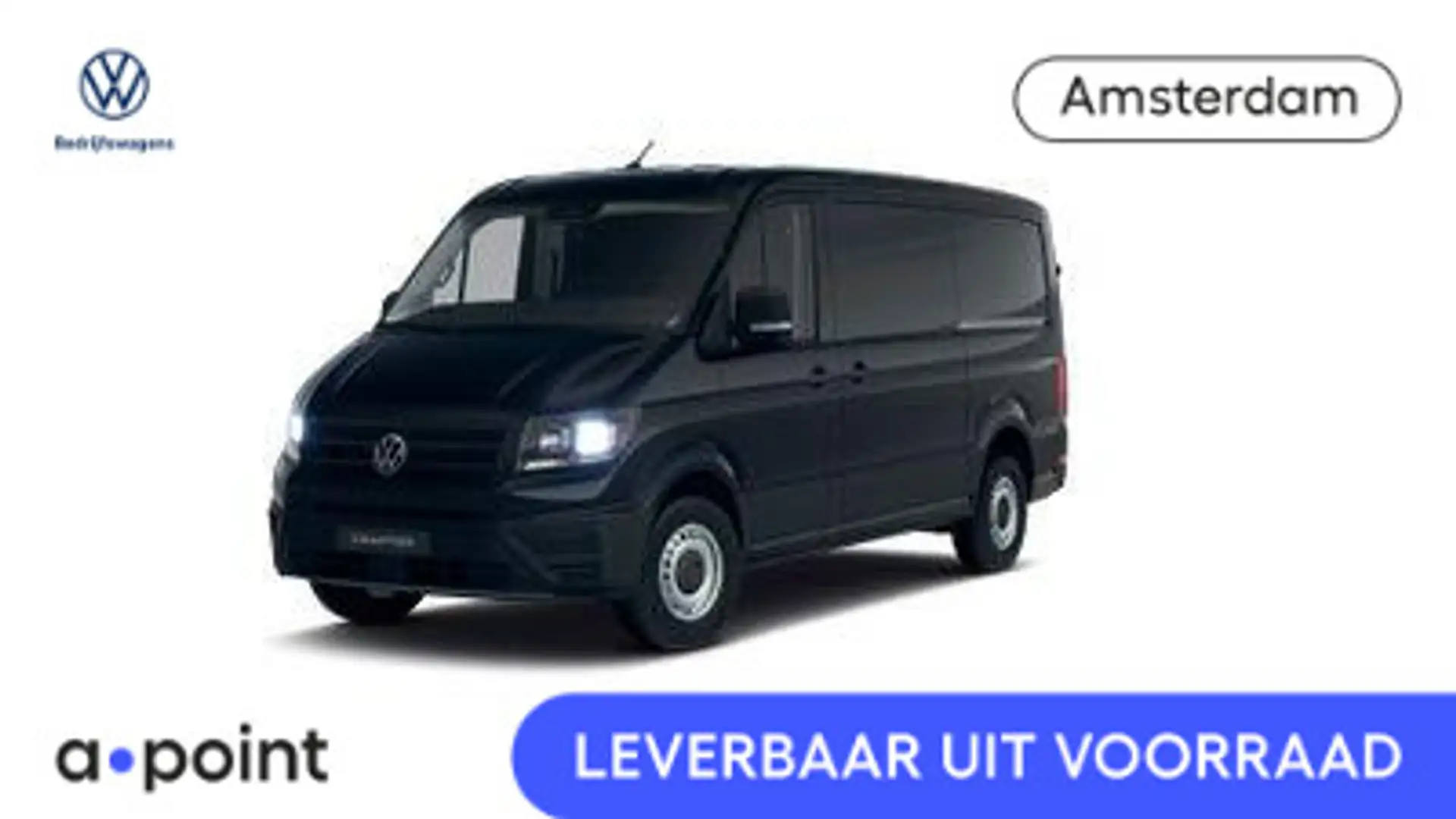 Volkswagen Crafter Bedrijfswagens Trendline L3H2 2.0 TDI EU6 103 140 Zwart - 1