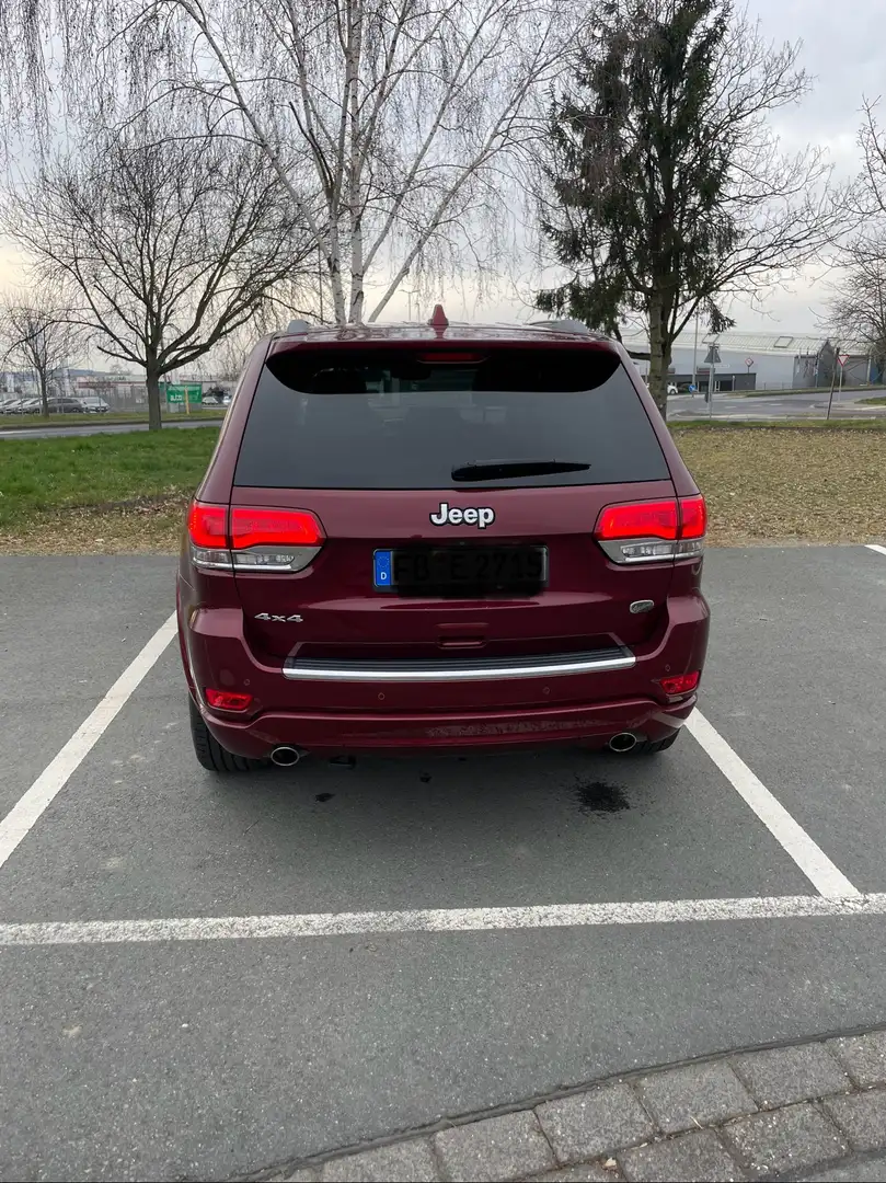 Jeep Grand Cherokee 3.0 CRD Overland Piros - 2