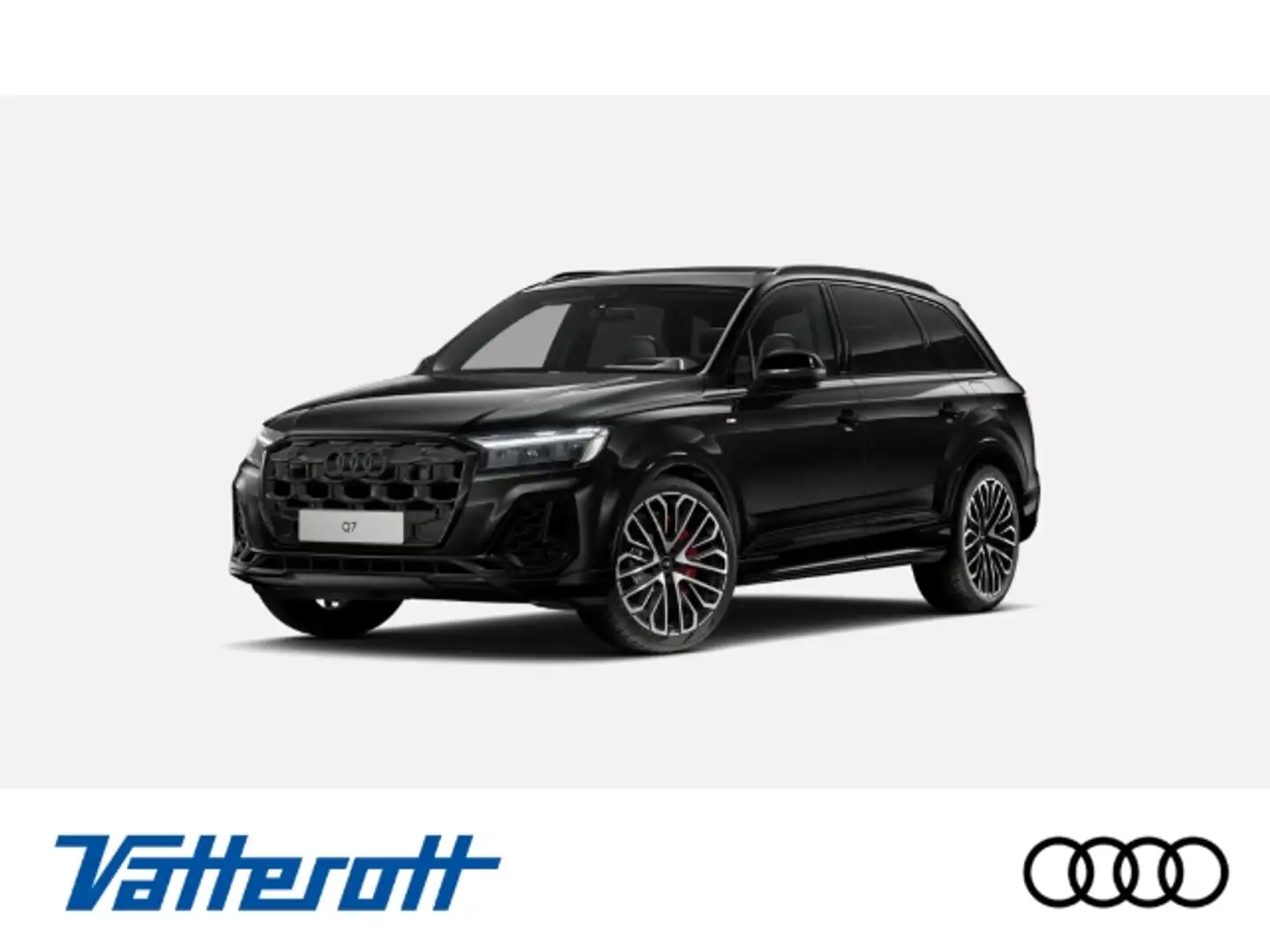 Audi Q7 55 TFSIe S line business AHK B&O Pano HUD Schwarz - 1
