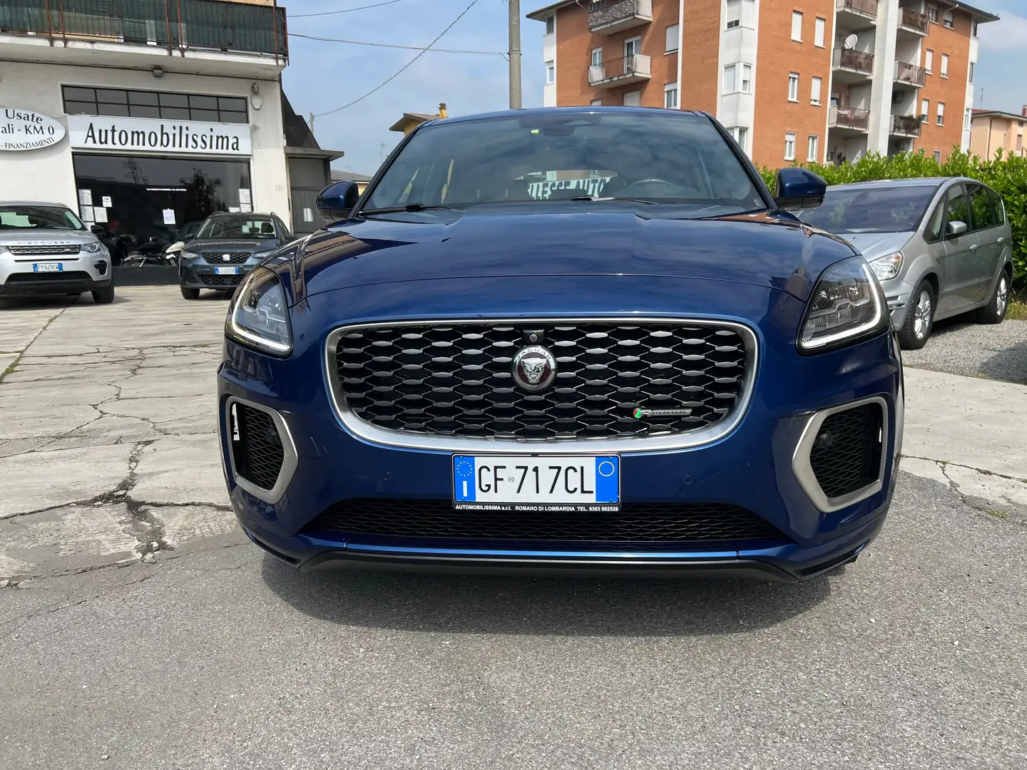 Jaguar E-Pace E-Pace 2.0d i4 mhev R-Dynamic awd 163cv auto Синий - 2