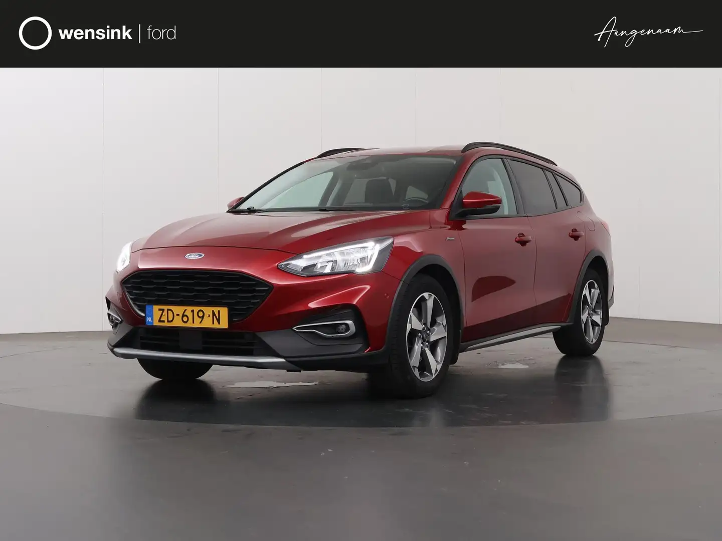 Ford Focus Wagon 1.0 EcoBoost Active Business | Winterpakket Rood - 1