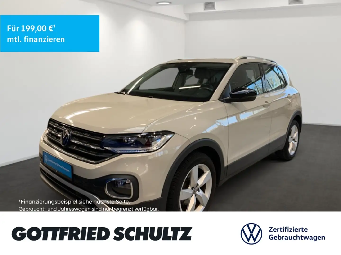 Volkswagen T-Cross STYLE SITZHEIZUNG EINPARKHILFE LED CARPLAY Grau - 1